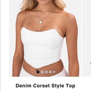 Adika corset top
